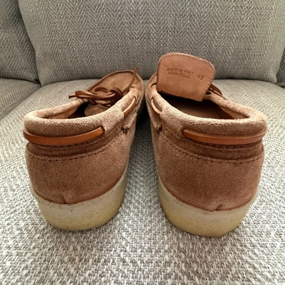 Astorflex Hestaflex Boat Shoes Tan UK 40